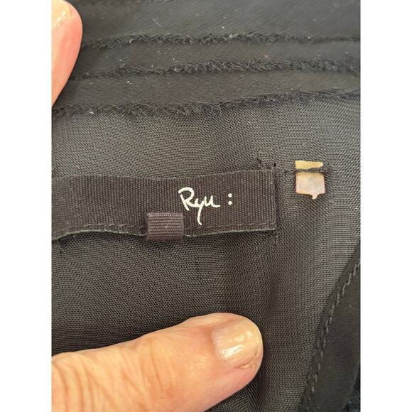 Ryu black dress, small, avant garde, gothic, bohemian grunge, statement - Picture 7 of 8